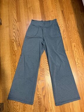 lululemon athletica Wide-Leg Pants in Teal Gray